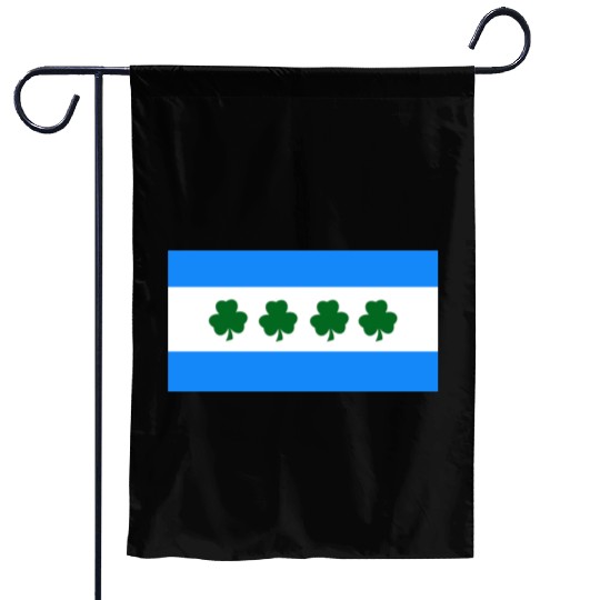 Chicago Irish Garden Flags