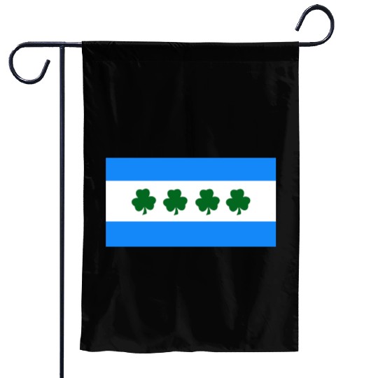 Chicago Irish Garden Flags