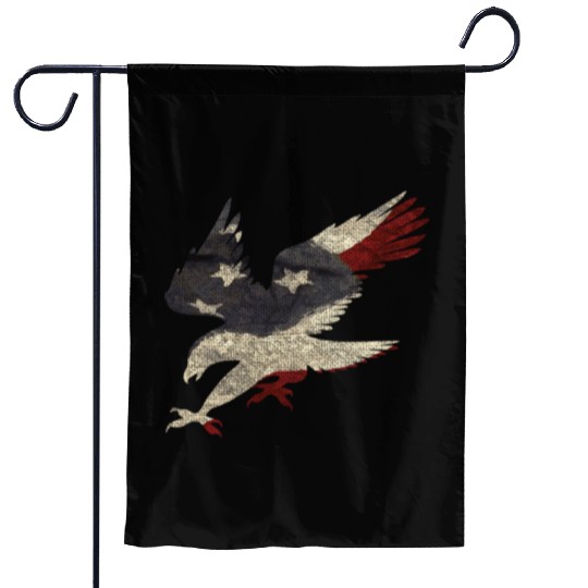 Old Glory American Flag Eagle Clothing Apparel USA Garden Flags