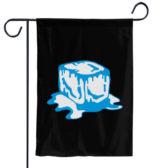 Ice Cube Garden Flags