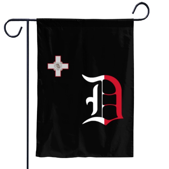 Detroit Malta Maltese Pride Flag Garden Flags