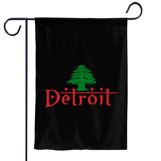 Detroit Lebanon Lebanese Pride Flag Garden Flags