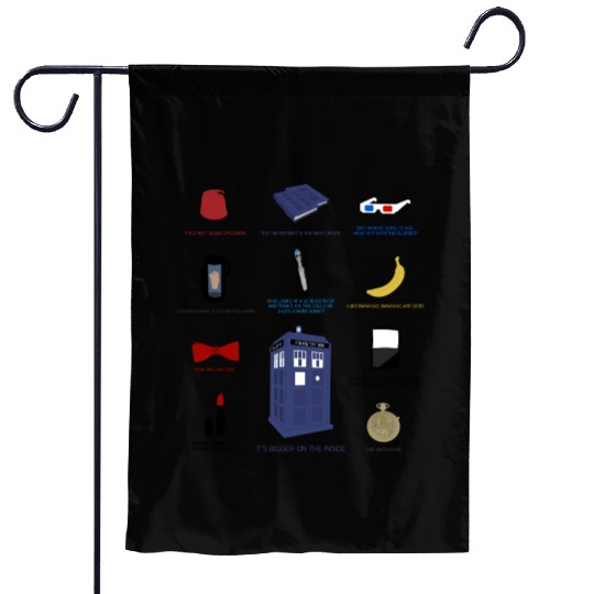 Doctor Who Items Garden Flags