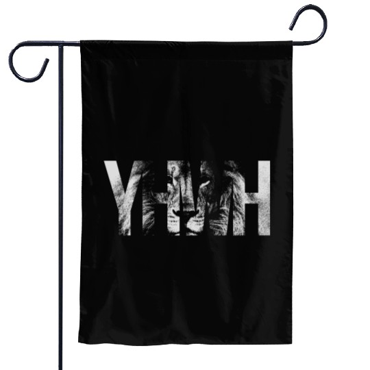 YHWH (Yahweh) Lion Garden Flags