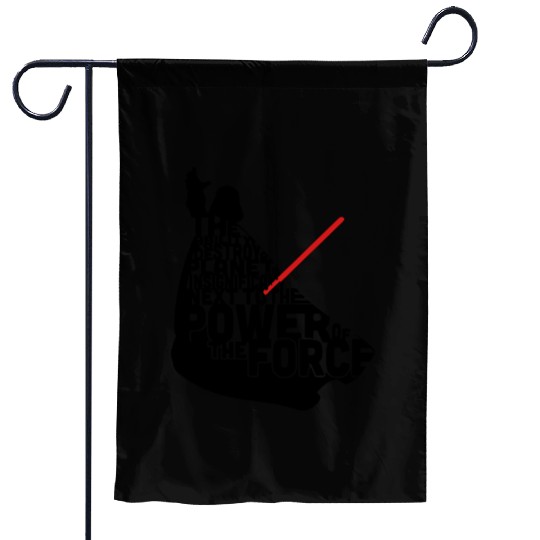 Darth Vader in quotes Garden Flags
