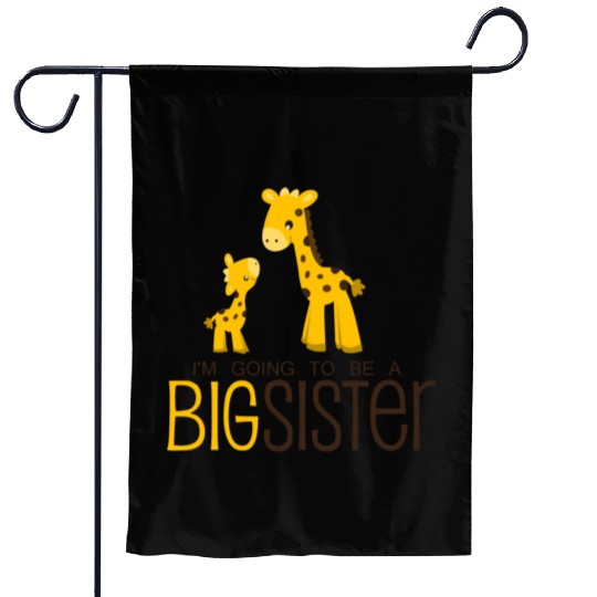 I am going to be a Big Sister Garden Flags