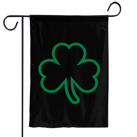 Shamrock Garden Flags