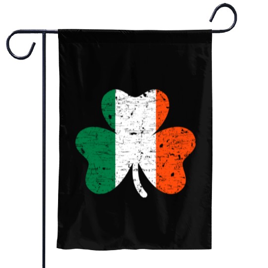 Ireland Shamrock Garden Flags