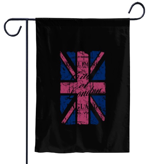 Union Jack - London - Vintage Look Garden Flags
