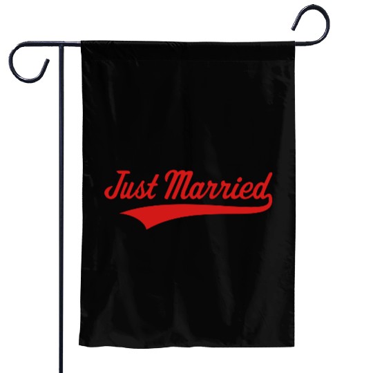Just Married (Marriage / Wedding) Garden Flags