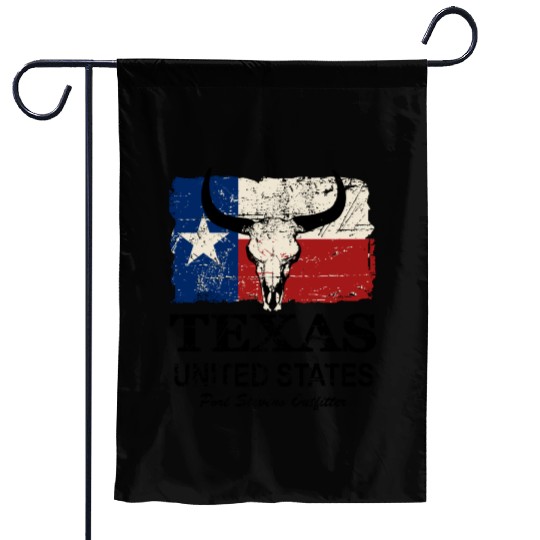 Texas Bull Flag - Vintage Look Garden Flags