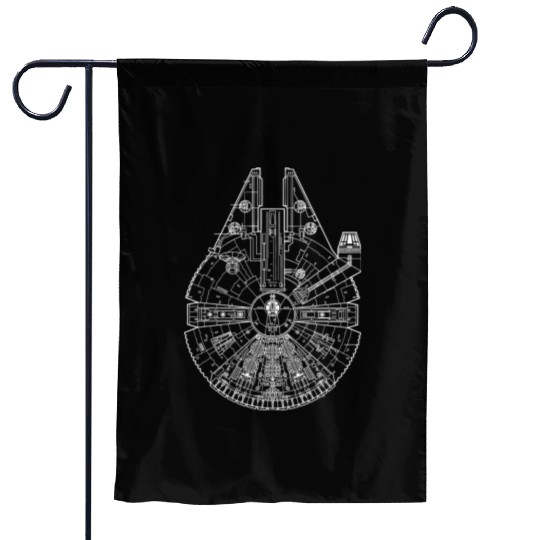 Star wars - Awesome Garden Flags for Han solo fans