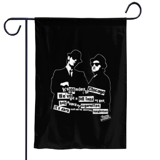 The Blues Brothers - We've got a full tank of gas Garden Flags