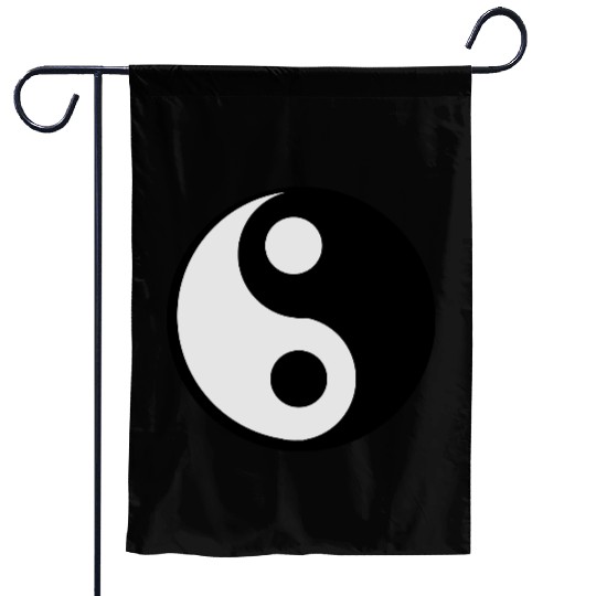 jing jang (Ying Yang) Garden Flags