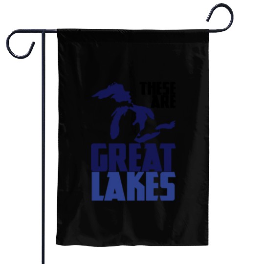These are GREAT LAKES Garden Flags
