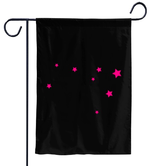 Stars, Pink, Bling Bling, Hen Nights Garden Flags