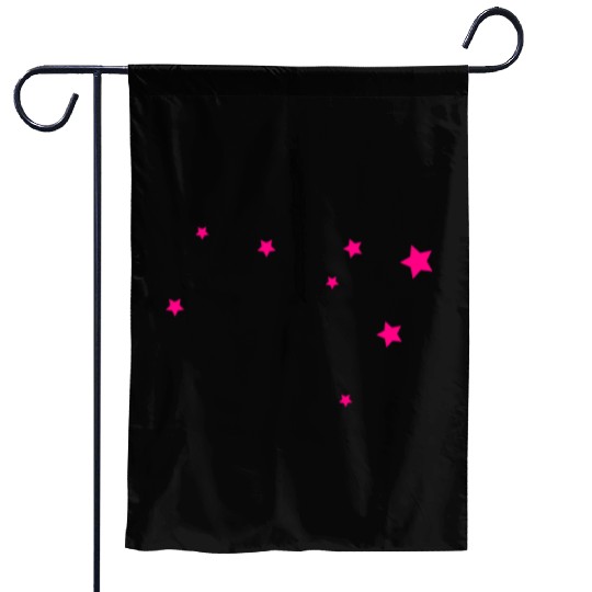 Stars, Pink, Bling Bling, Hen Nights Garden Flags