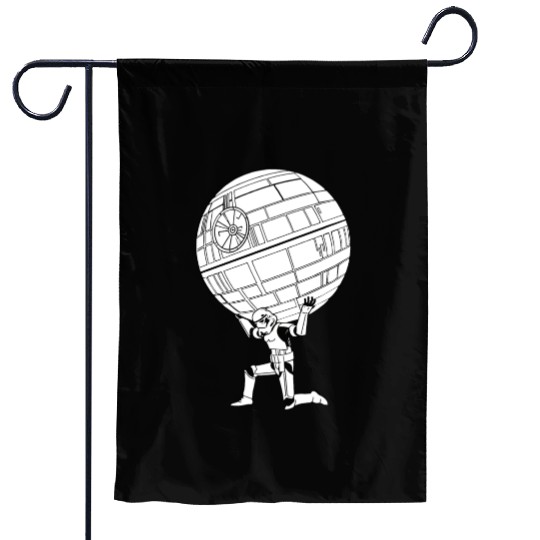 Funny Star Wars Stormtrooper art Garden Flags