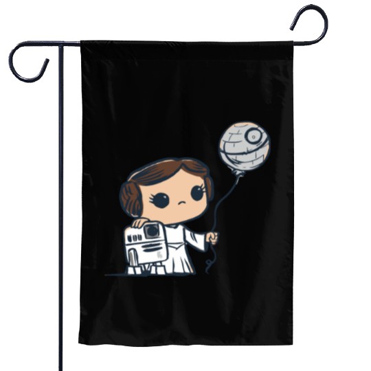 Cute Star Wars kids comic Garden Flags