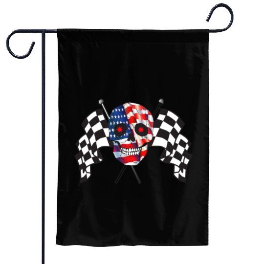 Racing Motorcycle Motocross Dirt Bike Garden Flags