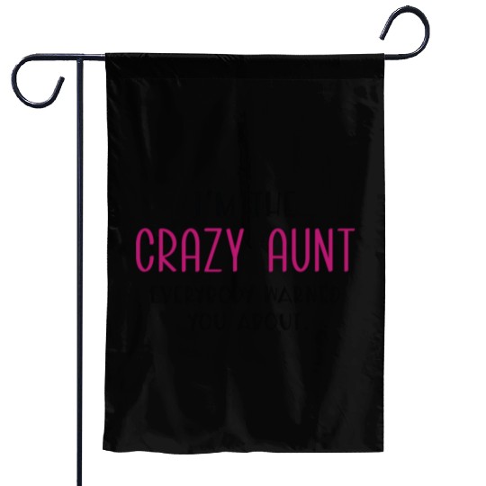 Crazy Aunt Garden Flags