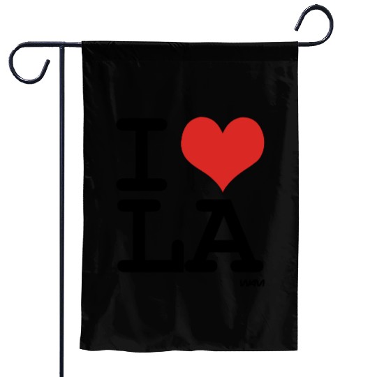 I love LA - Los Angeles Garden Flags