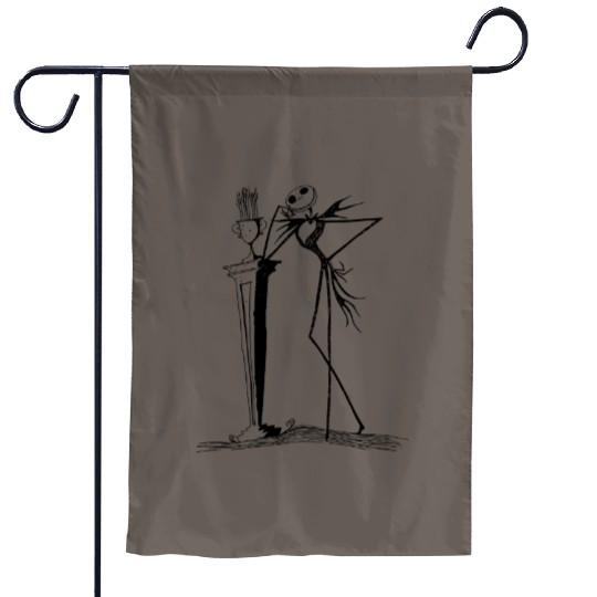 90s Nightmare Before Christmas Disney Garden Flags. Vintage 1990s