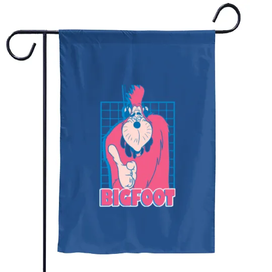 Disney A Goofy Movie Bigfoot Grid Garden Flags