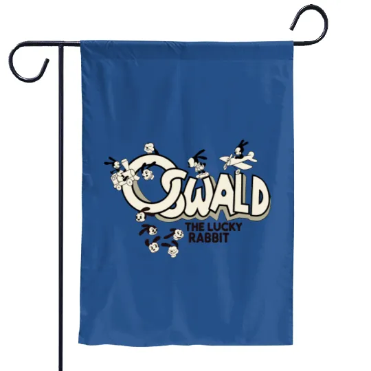 Disney Oswald the Lucky Rabbit Garden Flags, Disney Rabbit 2023 Garden Flags, Disney Oswald Garden Flags