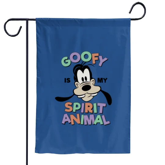 Vintage Goofy Is My Spirit Animal Disney Garden Flags, Goofy Garden Flags, Goofy Disney Garden Flags