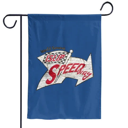 World Famous Islip Speedway Garden Flags