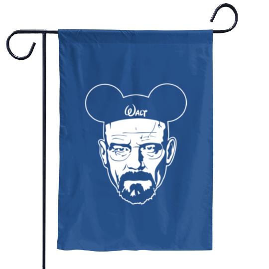 Walter White Heisenberg Walt Garden Flags, Walt Breaking Disney, Walt White Garden Flags, Disney Garden Flags