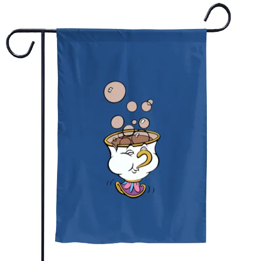 Beauty And The Beast Chip Disney Art Garden Flags