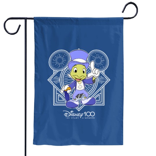 Disney Jiminy Cricket Portrait Garden Flags, Disney 100 Years of Wonder Garden Flags