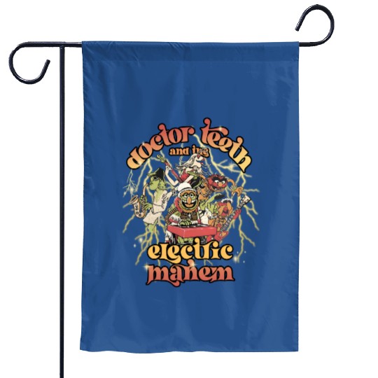 Disney Muppets Doctor Teeth And The Electric Mayhem Poster Garden Flags