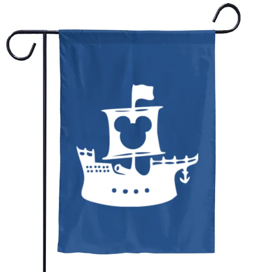 Disney Pirate Garden Flags