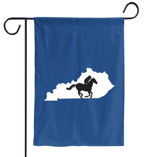 Kentucky Horse Racing Garden Flags, Unisex Derby Time Garden Flags