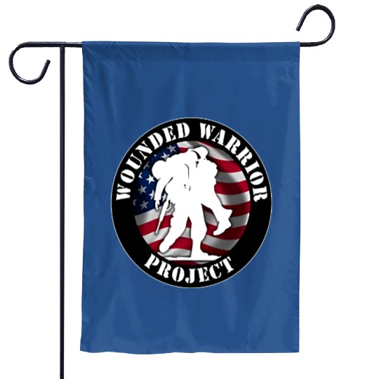 WOUNDED Warrior Project usa Garden Flags