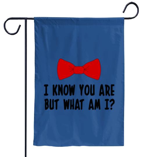 Pee Wee Herman - I Know You Are But What Am I? Garden Flags