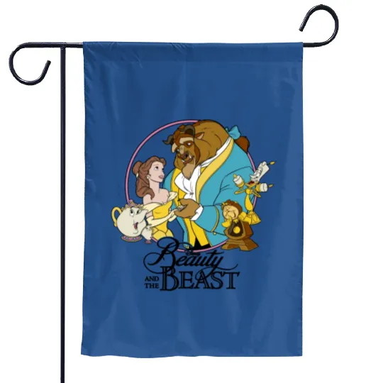 Disney Princess Belle Garden Flags, Disney Beauty