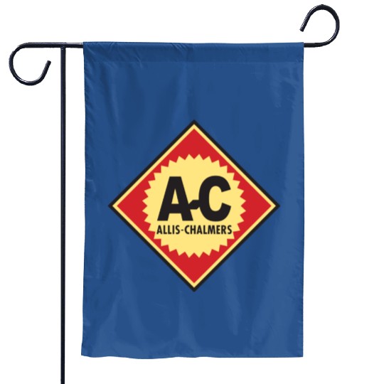 ALLIS CHALMERS TRACTORS LOGO Garden Flags