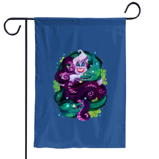 Disney The Little Mermaid Garden Flags Disney Ursula Garden Flags, Little Mermaid Ursula Garden Flags