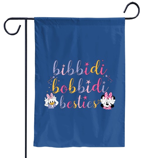Bibbidi Bobbidi Besties Garden Flags, Minnie Daisy Garden Flags, Disney Squad Garden Flags, Disney Family Garden Flags
