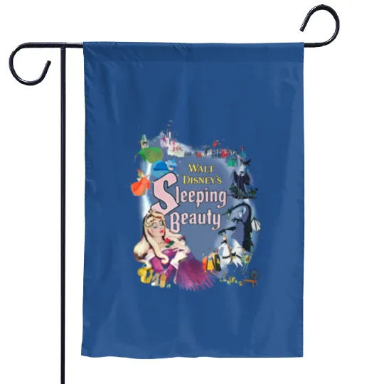 Disney Sleeping Beauty Garden Flags, Disney Garden Flags, Disney Princess Garden Flags