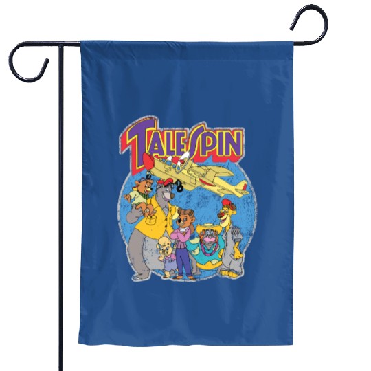 Disney's TaleSpin Graphic Garden Flags Main Cast Poster Garden Flags