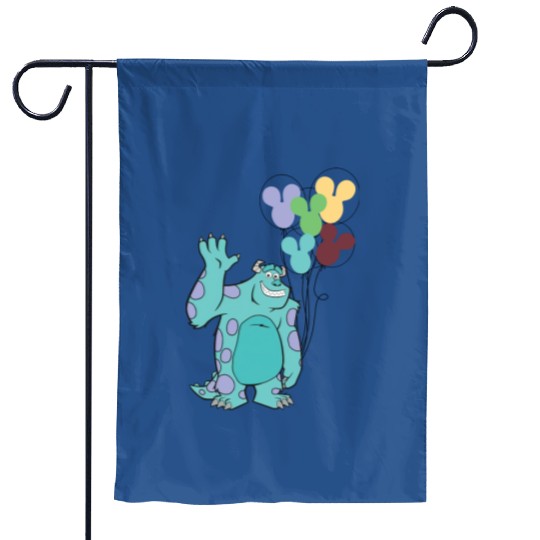 Sully Garden Flags, Monster Inc Garden Flags, Monsters University Garden Flags, Disney Balloon Garden Flags