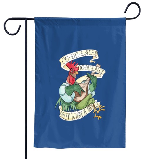 Disney Alan-a-dale Rooster Robin Hood Garden Flags