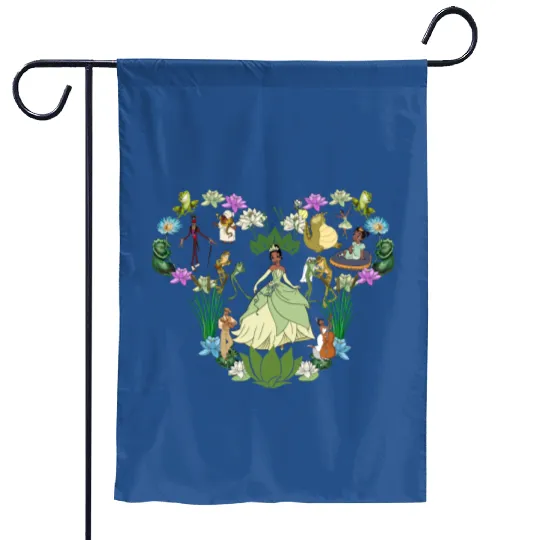 Disney Tiana Garden Flags, Tiana Disney Princess