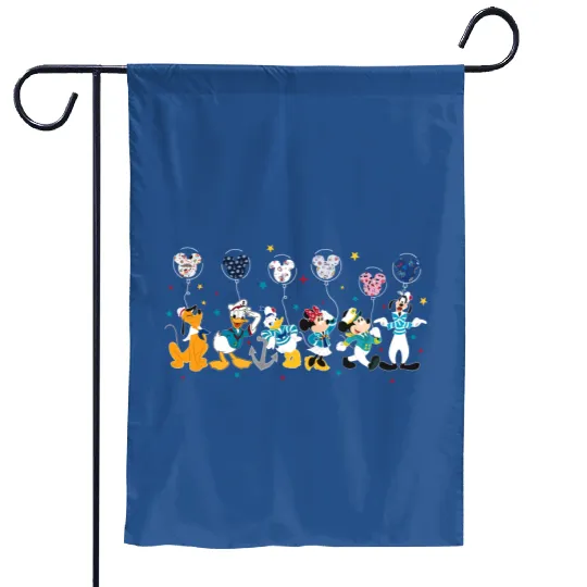Disney Cruise Garden Flags, Disney Cruise Line
