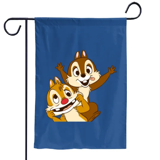 Sweety Chip And Dale Garden Flags, Chip n Dale, Chip And Dale Disney Character Garden Flags, Chip and Dale Characters
